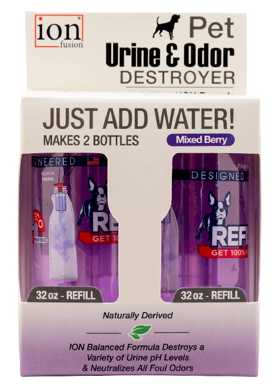 Pet Urine & Odor Destroyer Refill, Mixed Berry, 2-pk