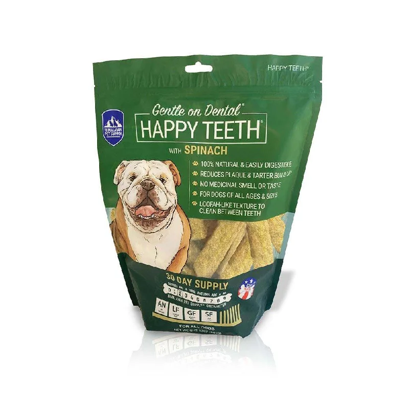 Himalayan Dog Chew Happy Teeth Daily Dental Chews, Spinach