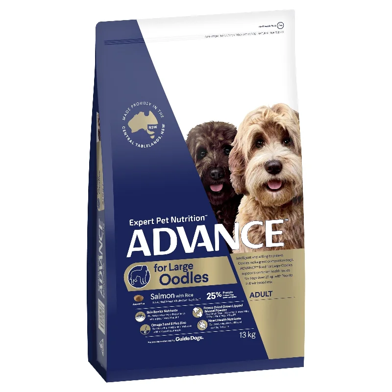 Advance Salmon and Rice Large Oodles Adult Dog Dry Food 13kg