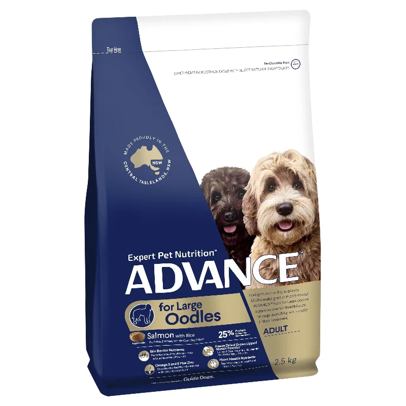 Advance Salmon and Rice Large Oodles Adult Dog Dry Food 2.5kg