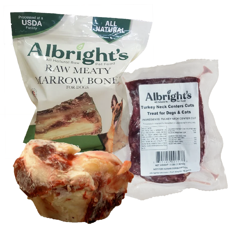 Albrights Raw Beef Bones For Dogs