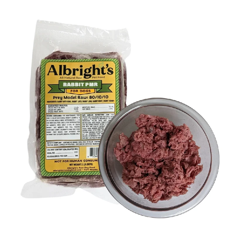 Albright's Raw Frozen PMR 80/10/10 Dog Food