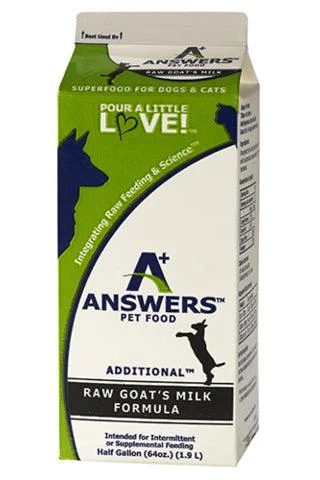 Answers Goat's Milk Dog Supplement, 64 oz