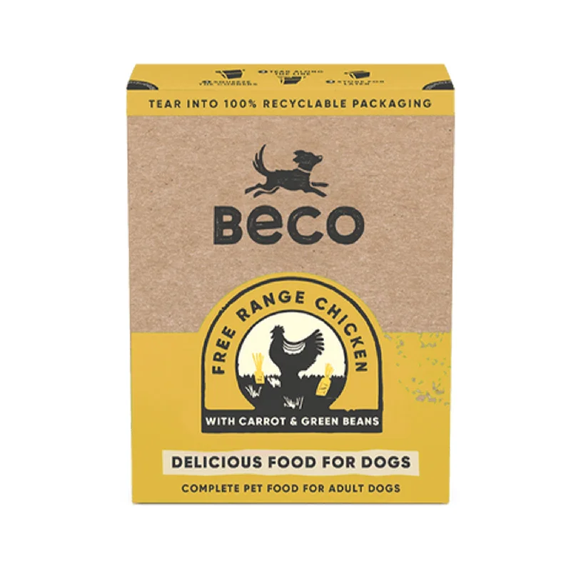 Beco Free Range Chicken Complete Wet Dog Food 375g