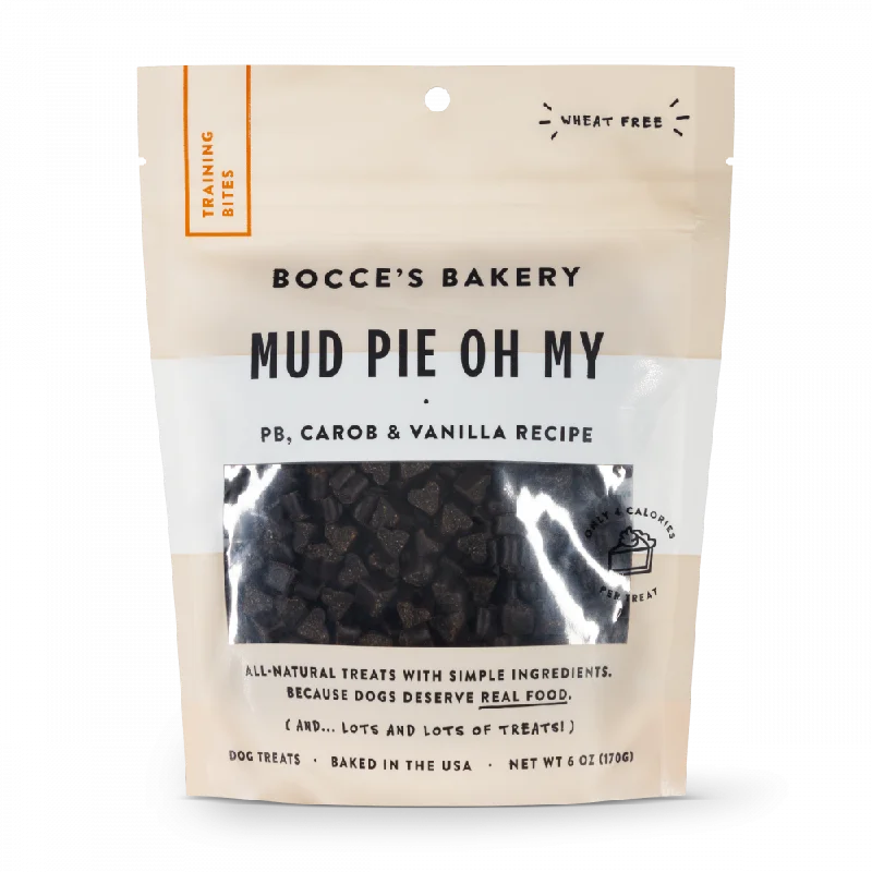 Bocce's Bakery Every Day Mud Pie Oh My Training Bites Dog Treats