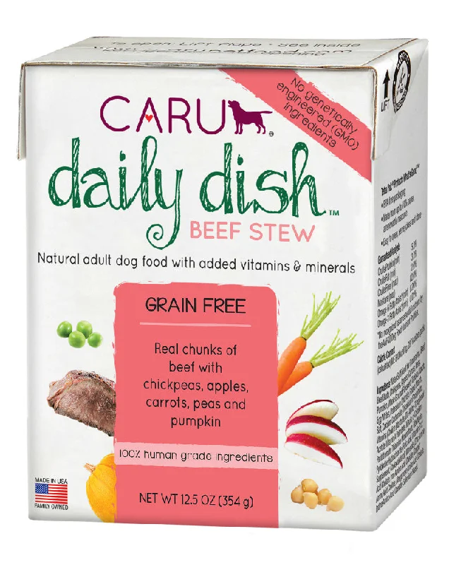 Caru Daily Dish Beef Stew For Dogs