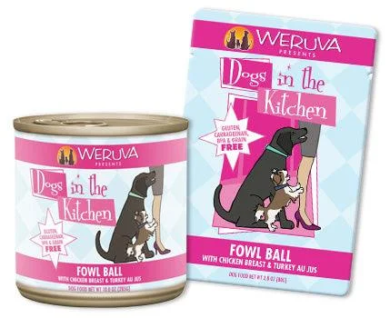 Dogs In The Kitchen Fowl Ball Grain-Free Dog Food