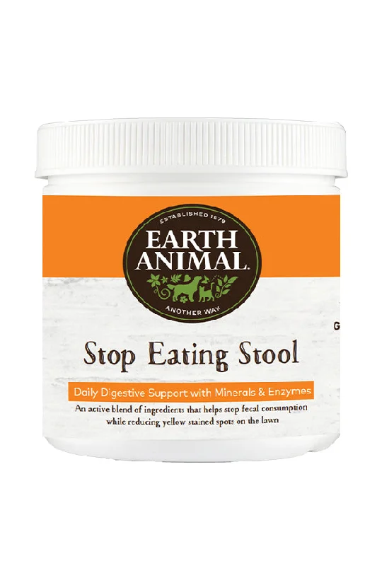 Earth Animal Stop Eating Stool Powder Dog Supplement