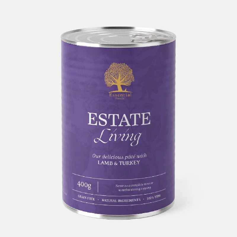 Essential Foods Estate Living Pate Dog Food 400g