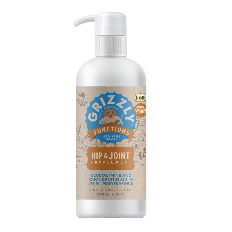 Grizzly Joint Aid Liquid Supplement for Dogs - 16 oz.