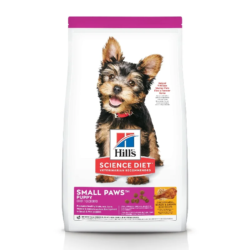 Hill's Science Diet Puppy Small Paws Dry Dog Food, Chicken Meal, Barley & Brown Rice Recipe