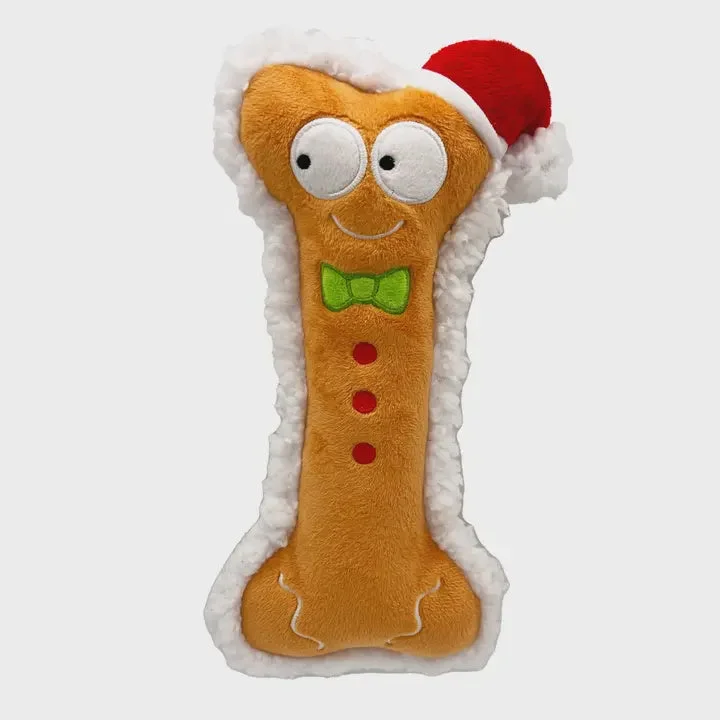 Huxley & Kent Power Plush Gingerbread Bone