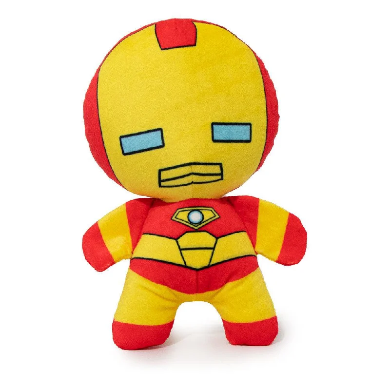 Kawaii Iron Man Plush Dog Toy with Squeaker from Buckle Down