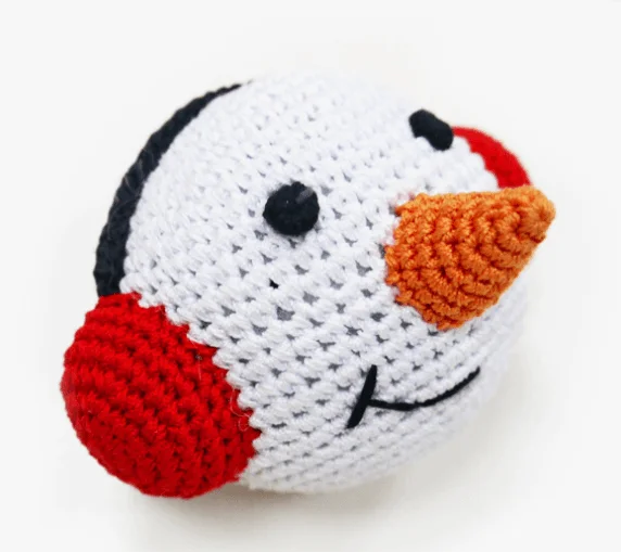 Knit Toy - Snowman Ball