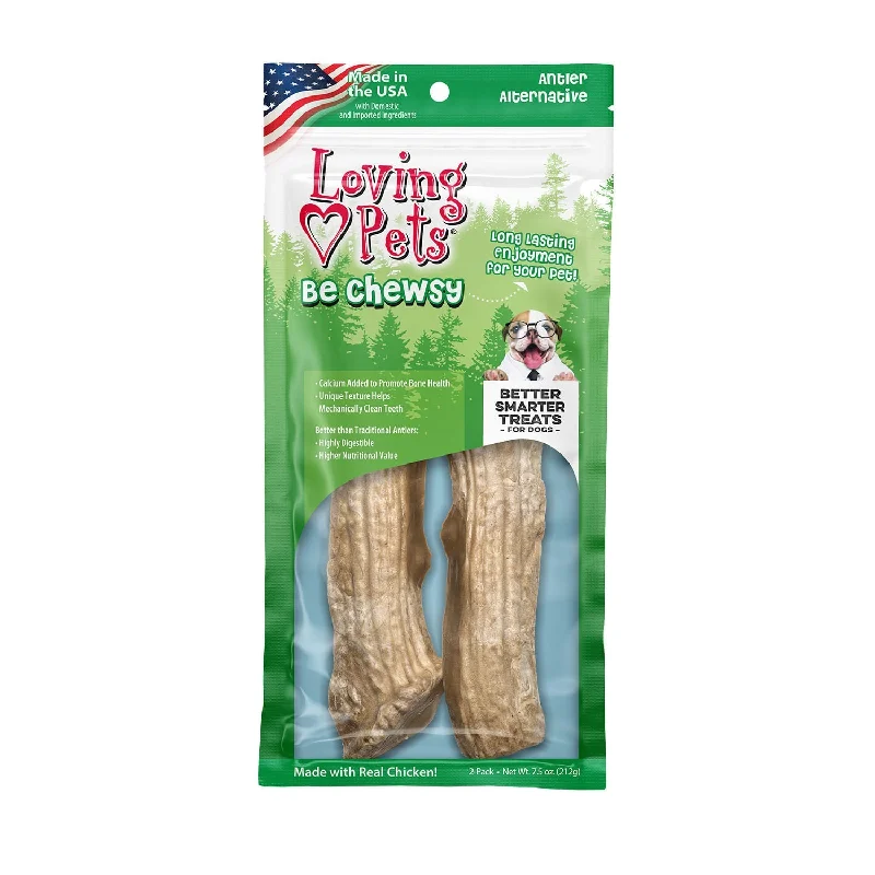 Loving Pets Be Chewsy Antler Chew Alternatives