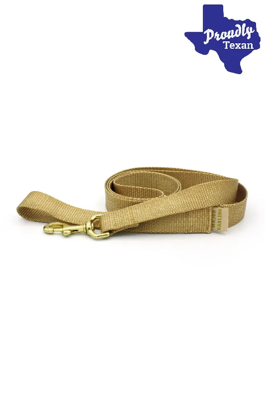 Major Darling Gold Dog Leash