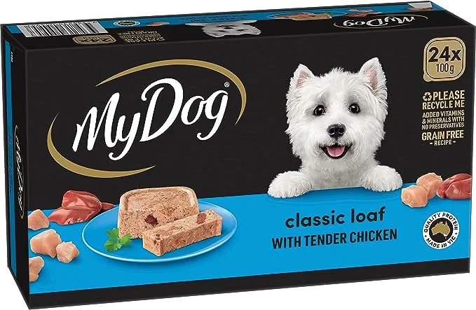 My Dog With Chicken Supreme Adult Wet Dog Food Trays 100g x 24