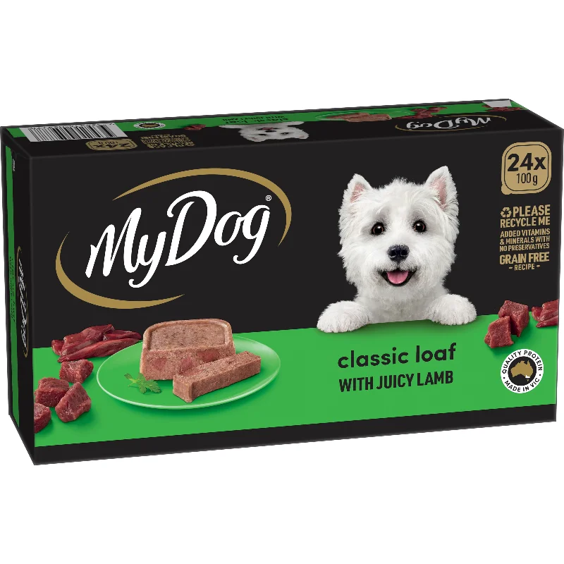 My Dog With Lamb Adult Wet Dog Food Trays 100g x 24