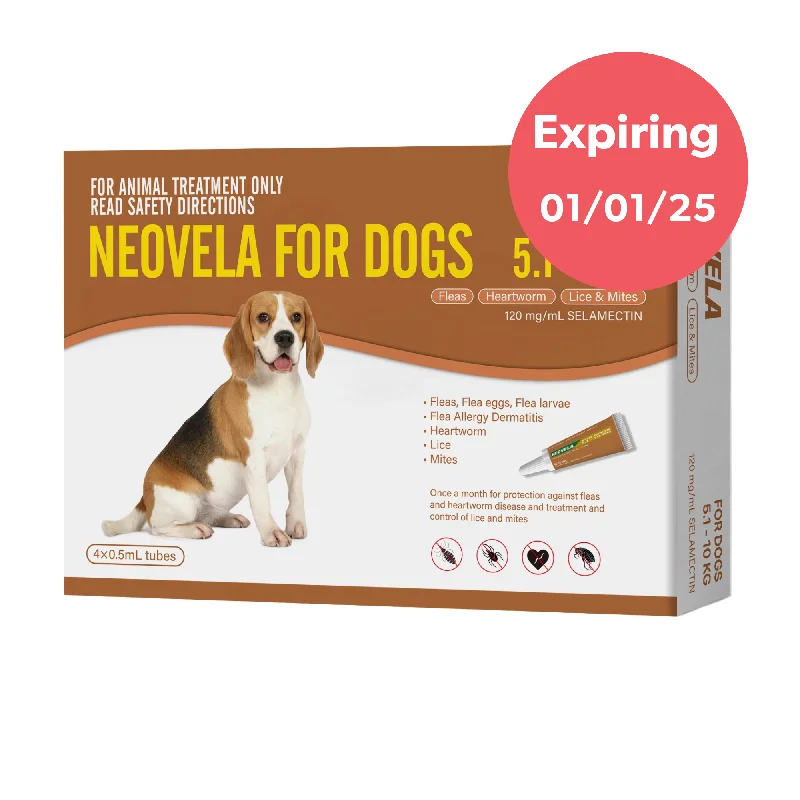 Neovela For Dogs 5.1-10kg 4 Pack