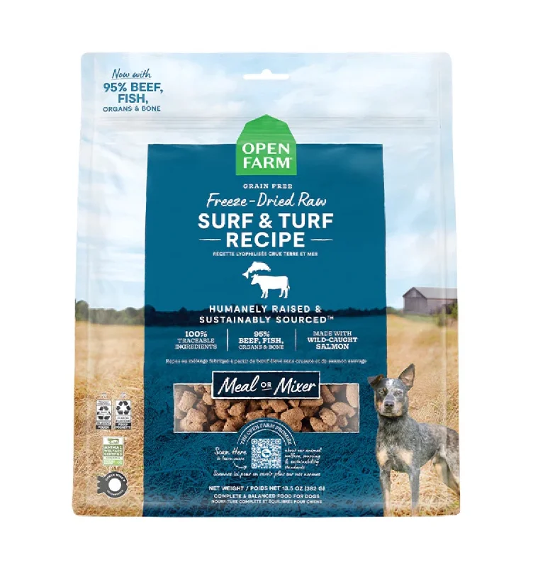 Open Farm Freeze-Dried Raw Surf & Turf Recipe