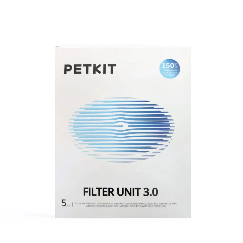 PETKIT Eversweet Water Fountain Filter 3.0 5 Pack