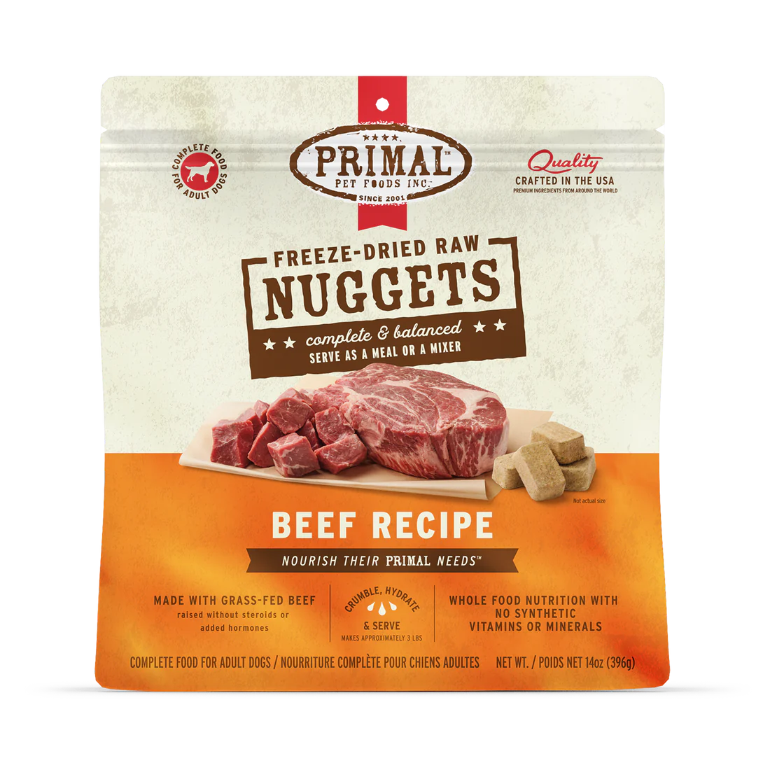 Primal Freeze Dried Dog Food - Various Flavors