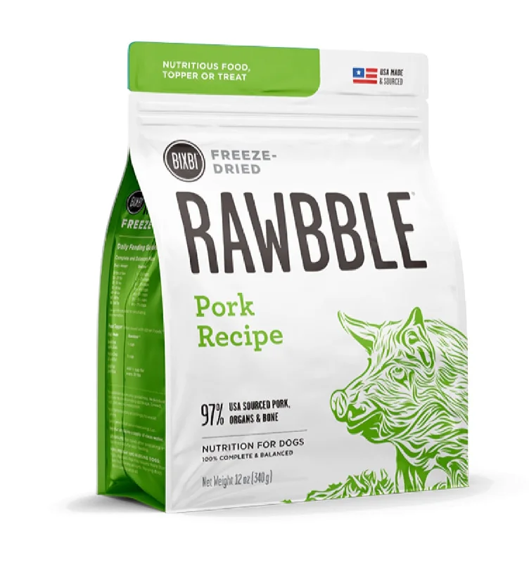 Rawbble Pork Recipe Freeze Dried