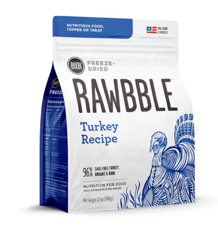 Rawbble Turkey Recipe Freeze Dried