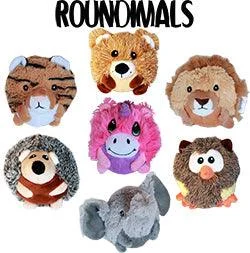 Roundimal Squeaky Dog Toy