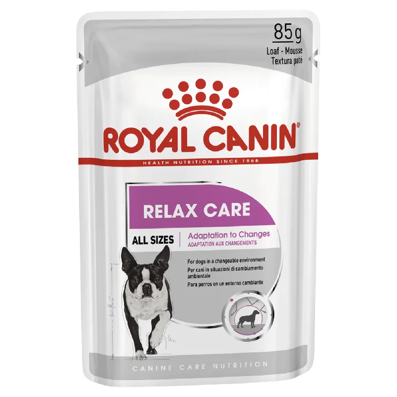 Royal Canin Relax Care Loaf Wet Dog Food Pouch 85g x 12