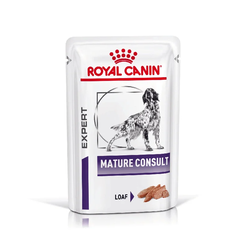 Royal Canin Veterinary Diet Mature Consult Dog Wet Food 85g x 12