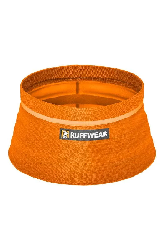 Ruffwear Bivy Salamander Orange Travel Dog Bowl