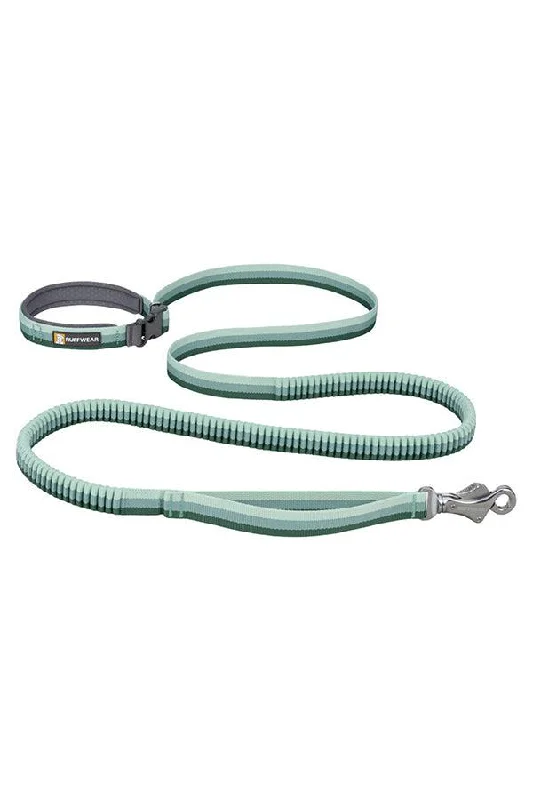 Ruffwear Roamer River Rock Green Bungee Dog Leash