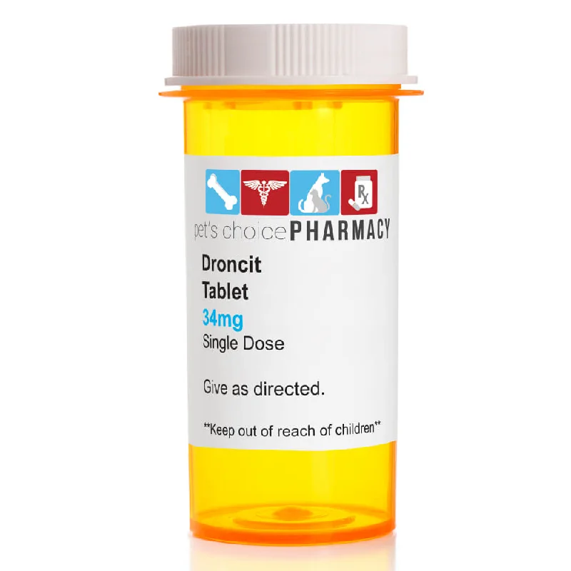 Rx Droncit for Dogs, 34 mg Tablets