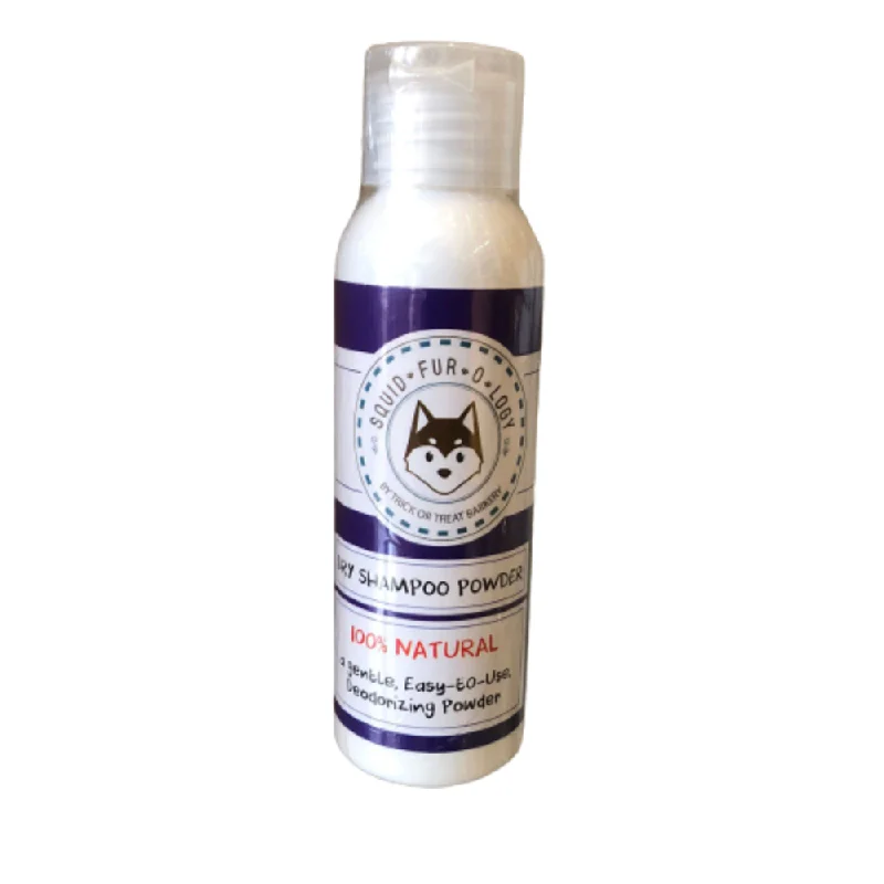 Trick or Treat Squidfurology Dry Shampoo Powder for Dogs