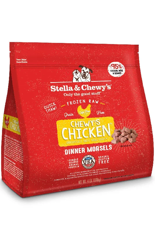 Stella and Chewy's Chicken Morsels Frozen Raw Dog Food