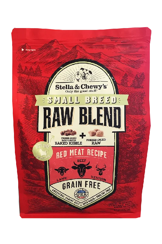 Stella and Chewy's Red Meat Raw Blend Small Breed Dry Dog Food, 10 lb