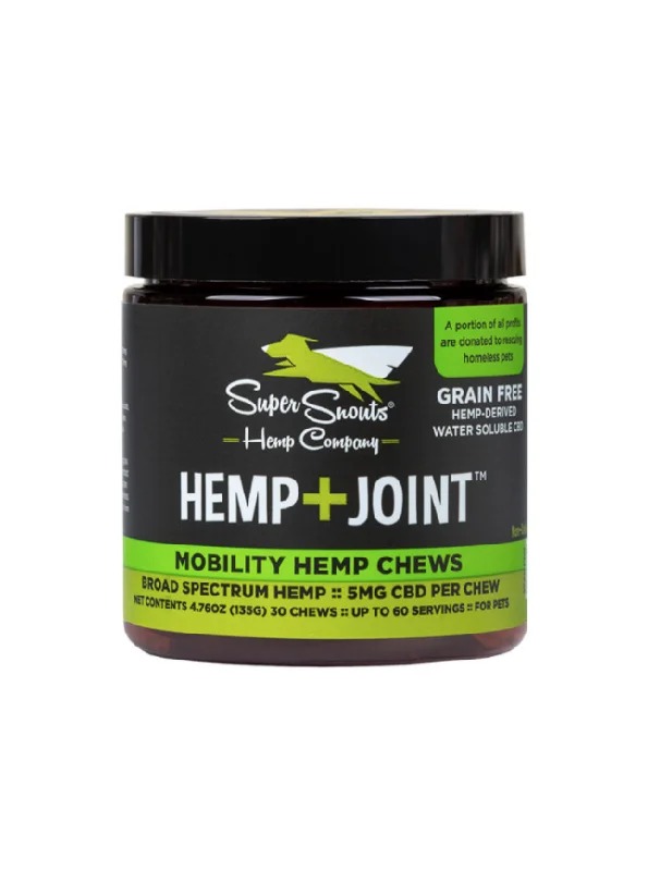 Super Snouts Hemp + Joint Chews Supplement for Pets