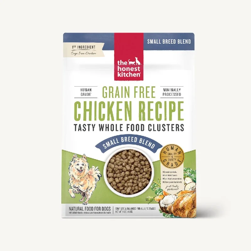 The Honest Kitchen Small Breed Dog Grain-Free Chicken Recipe Whole Food Clusters