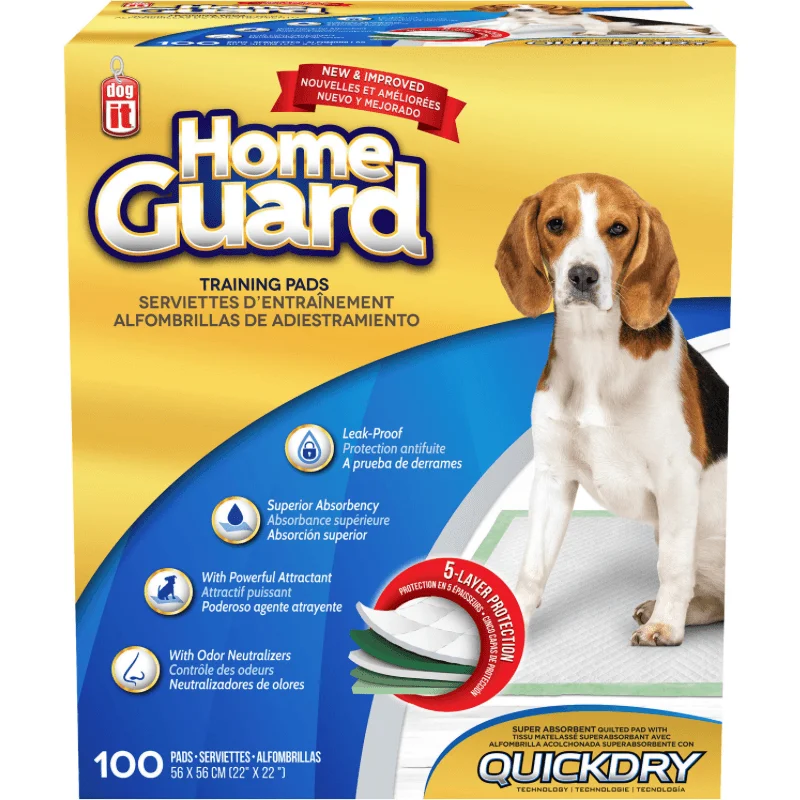 Dog Training Pads - HOME GUARD - 22" × 22" pad