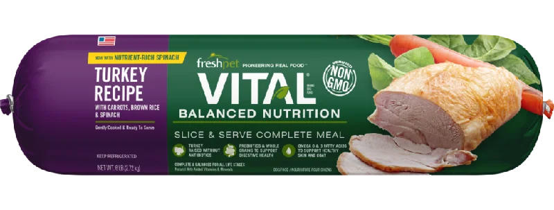 VITAL® BALANCED NUTRITION TURKEY RECIPE WITH PEAS, CARROTS & BROWN RICE FOR DOGS