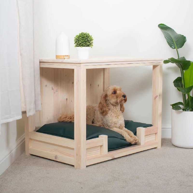 Wooden Salcombe Open Dog Crate by Lords & Labradors