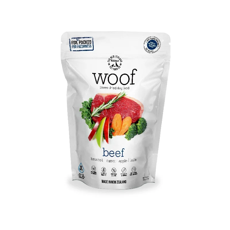 Woof Freeze Dried Dog Food Beef 1kg