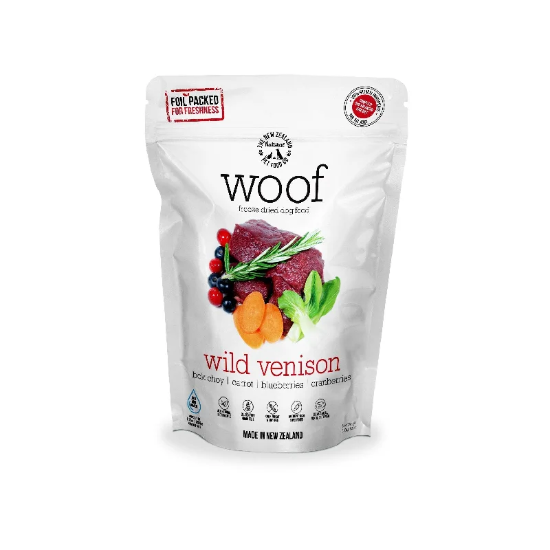 Woof Freeze Dried Dog Food Wild Venison 280g