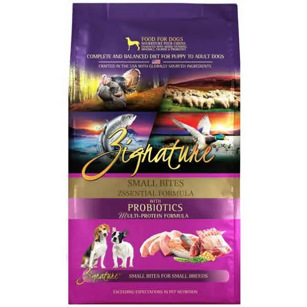 Zignature Zssentials Small Bites Dry Dog Food, 4-lb