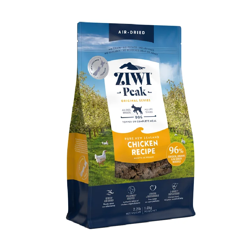 ZIWI Peak Air Dried Chicken Recipe Dog Food 1kg