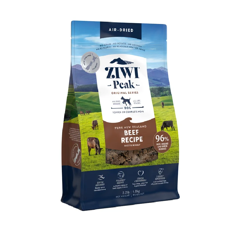 ZIWI Peak Air Dried Beef Recipe Dog Food 1kg