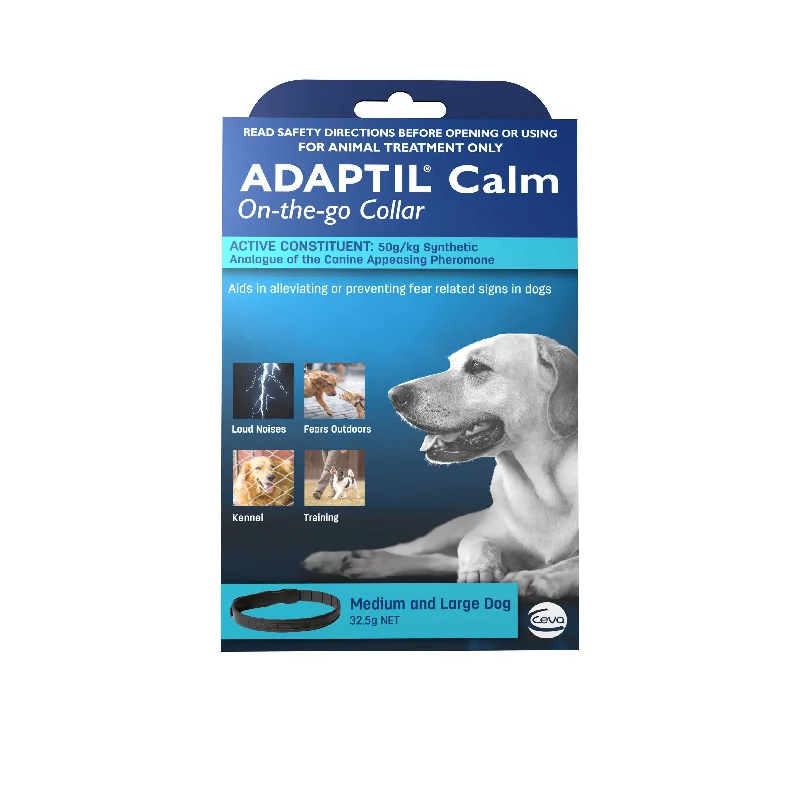 Adaptil Calm On the Go Pheromone Collar for Medium and Large Dogs