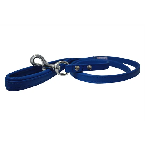 Alpine Dog Leash - Padded Handle - Cobalt Blue