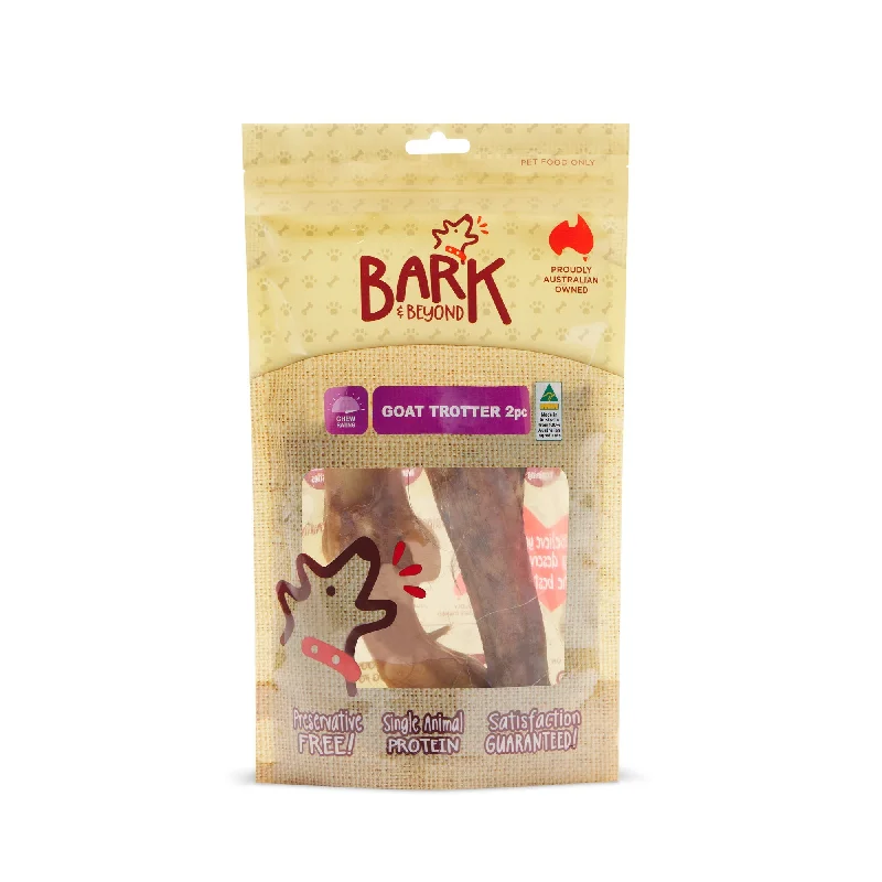 Bark and Beyond Goat Trotter Dog Treats 2 Pack